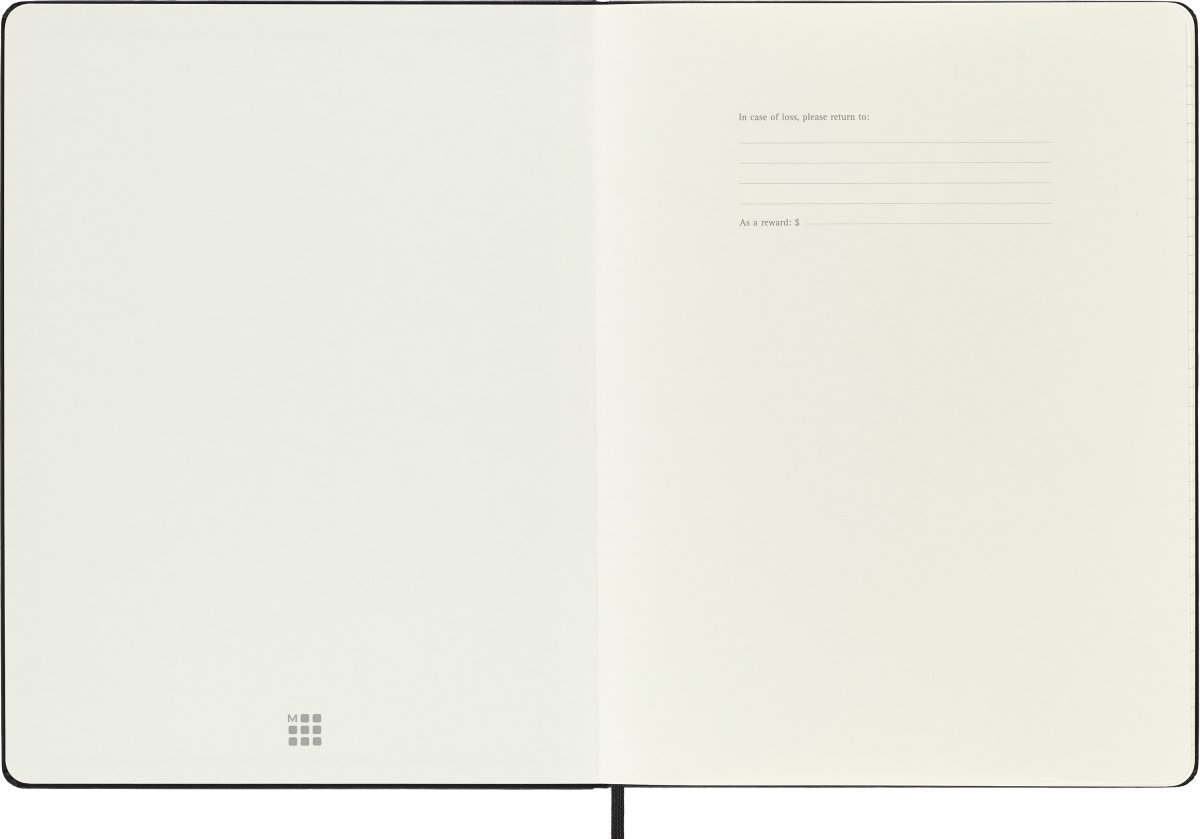 Moleskine 2026 Kalender | H | Uge Pro v. | XL
