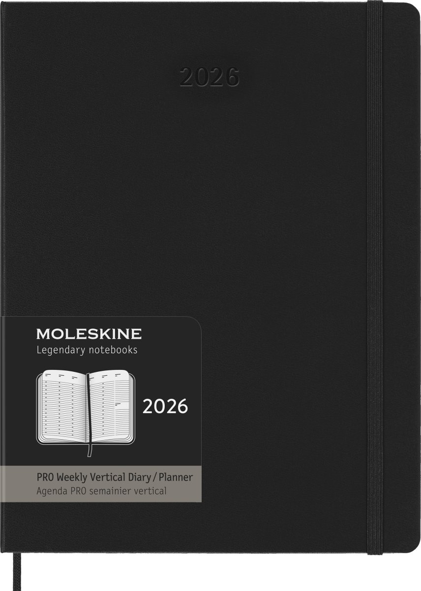 Moleskine 2026 Kalender | H | Uge Pro v. | XL