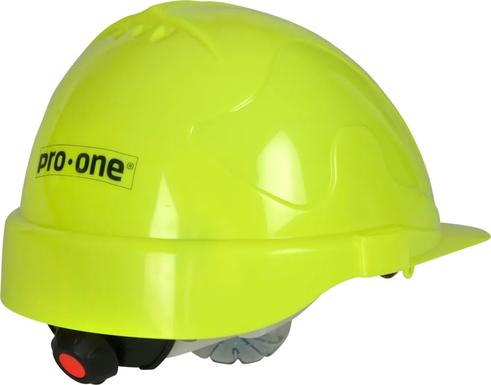 CASCO Sikkerhedshjelm Tirreno TXT Hi-Viz, Gul