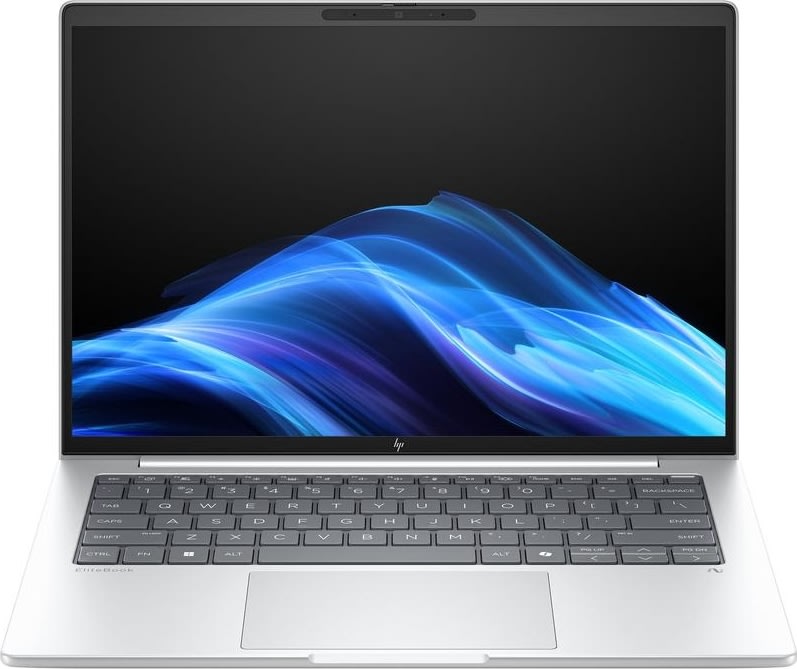 HP EliteBook 8 G1i 14" AI Notebook, sølv