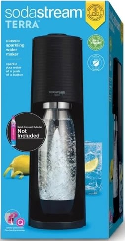 Sodastream Terra Black - Kulsyremaskine, sort