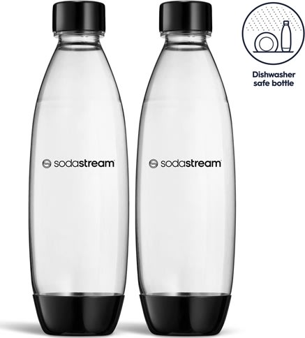 Sodastream Twinflaske 1L fuse DWS - Flaske 2-pak