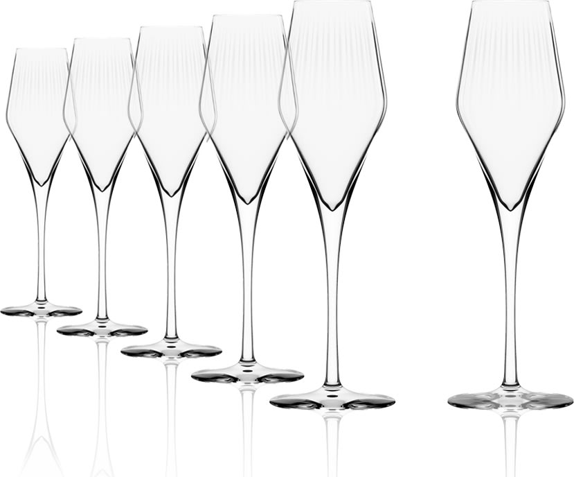 Stölzle Symphony Champagneglas 29 cl, 6 stk.