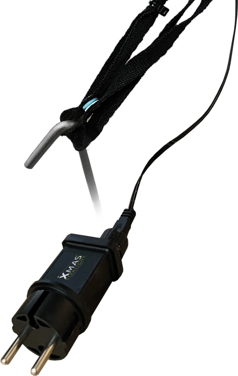 DEMO: Starlight lyskæde, flagstang, 8 m, 2000 LED