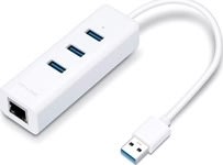 TP-Link 3-Port Hub & Gigabit Ethernet Adapter