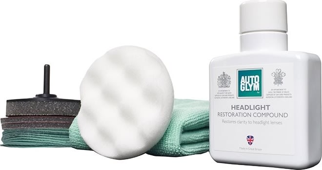 Autoglym lygtereparations kit, 100 ml.