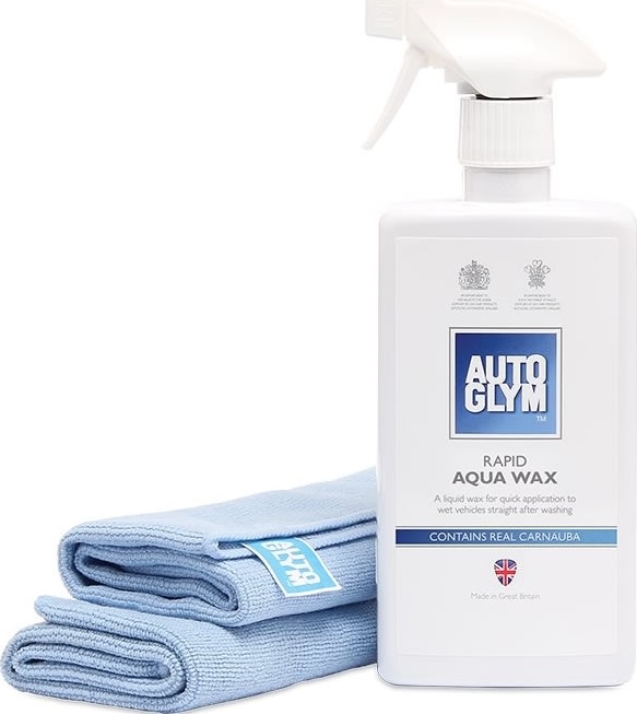 Autoglym rapid aqua wax kit, 500 ml.