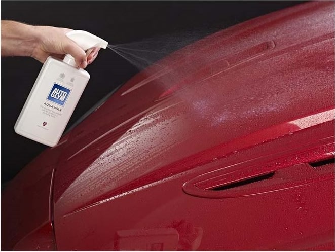 Autoglym rapid aqua wax kit, 500 ml.