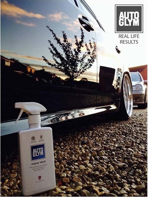 Autoglym rapid aqua wax kit, 500 ml.