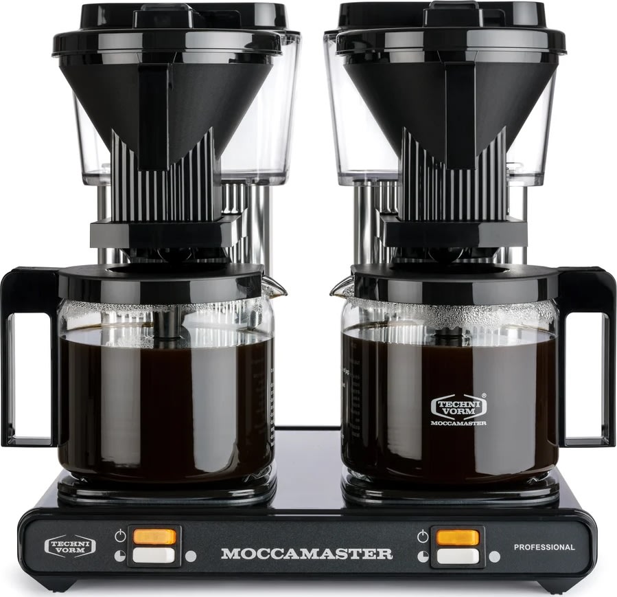 Moccamaster Professional Double kaffemaskine, sort