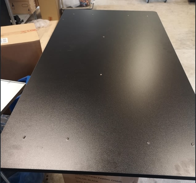 Sun-Flex Elite hæve-sænkebord, 120x60cm, sort