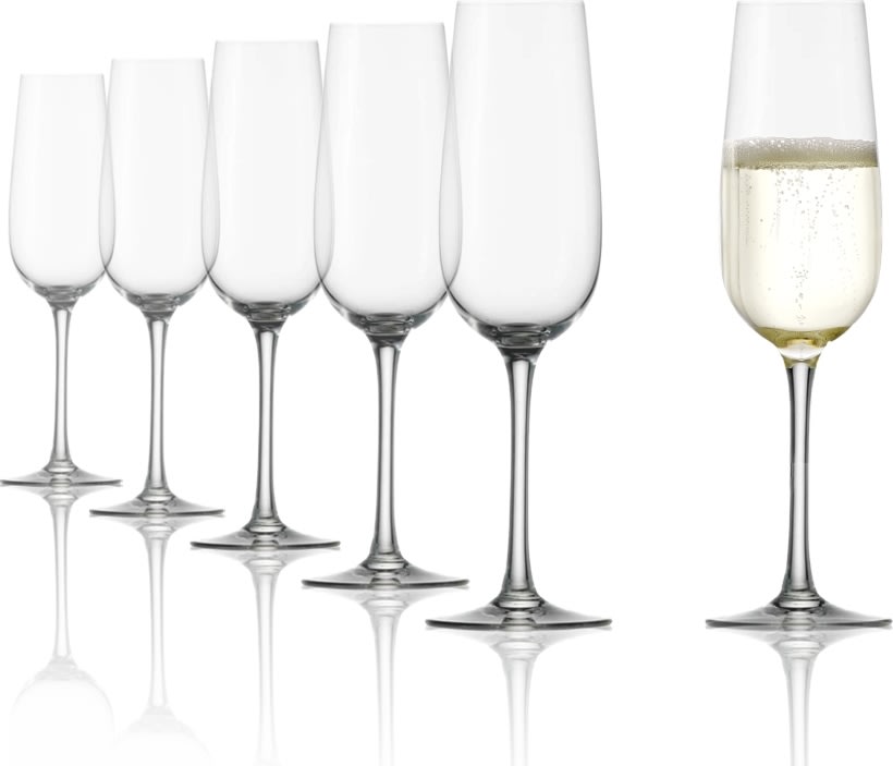 Stölzle Weinland Champagneglas 20 cl, 6 stk.