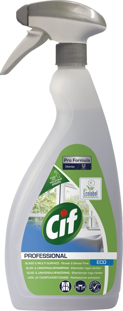 Cif Eco Glas & Universalrengøring, 750 ml