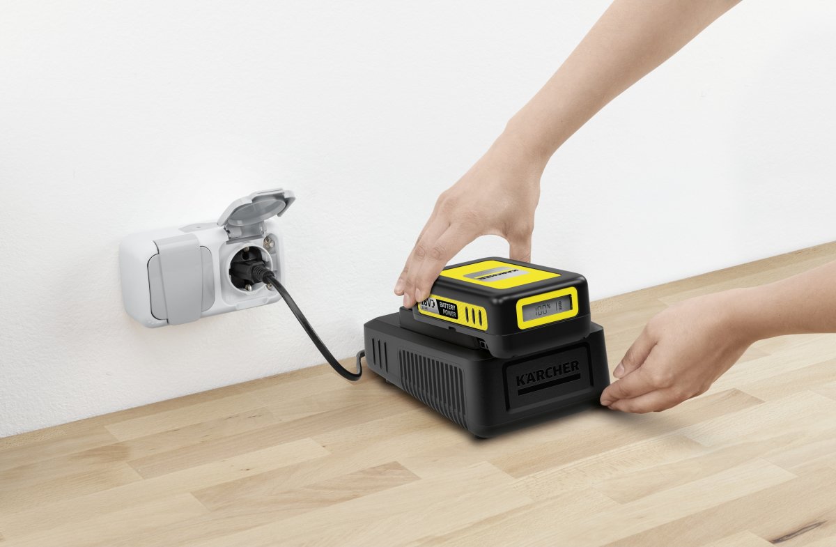 Kärcher StartKit | Batteri 18 V / 2,5Ah + lader