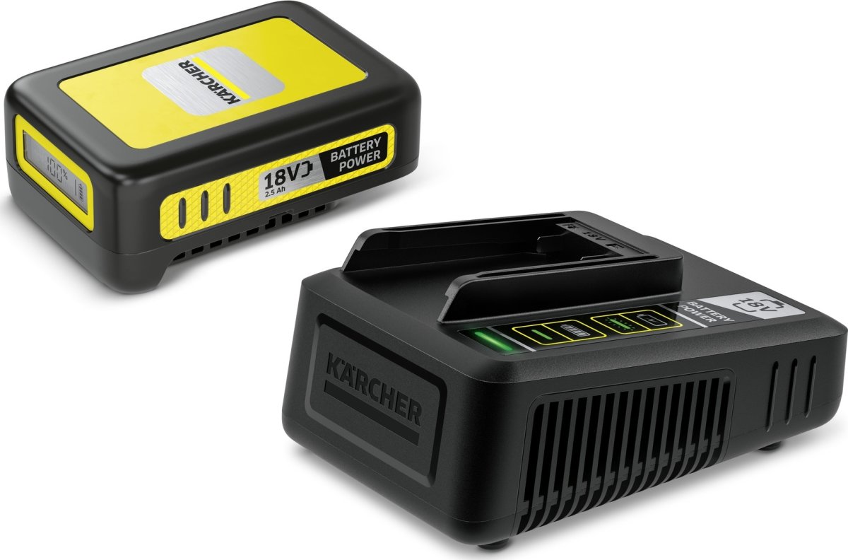 Kärcher StartKit | Batteri 18 V / 2,5Ah + lader