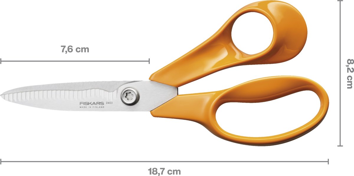 Fiskars Classic Køkkensaks, 18 cm
