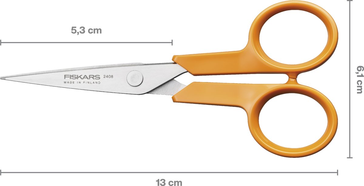 Fiskars Classic Sysaks, 13 cm