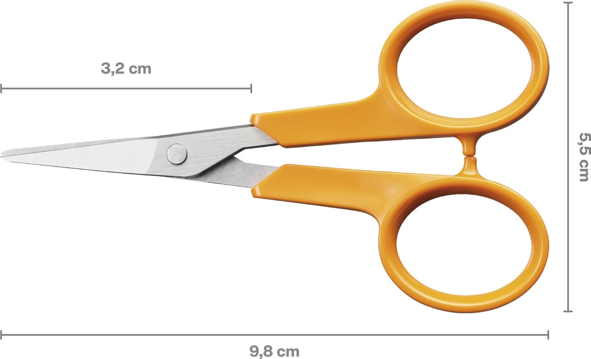 Fiskars Classic Broderisaks, 10 cm