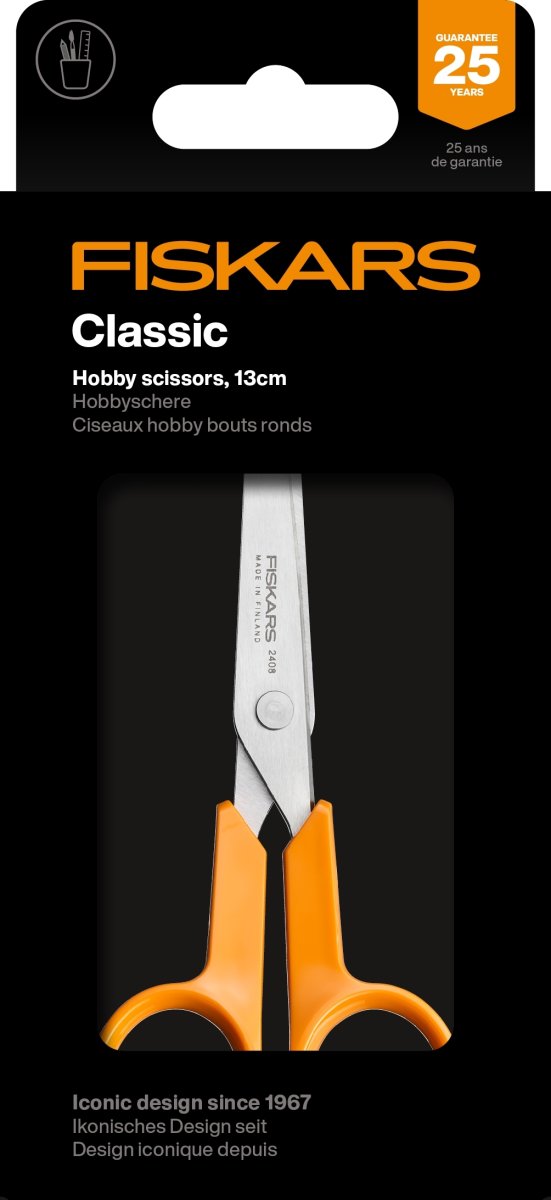 Fiskars Classic Hobbysaks, 13 cm