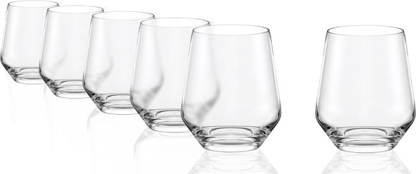 Stölzle Quatrophil Whisky Tumbler 37 cl, 6 stk.