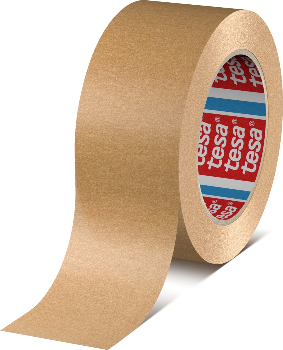 tesa Pakketape | Papir | 50mm x 50m | Brun