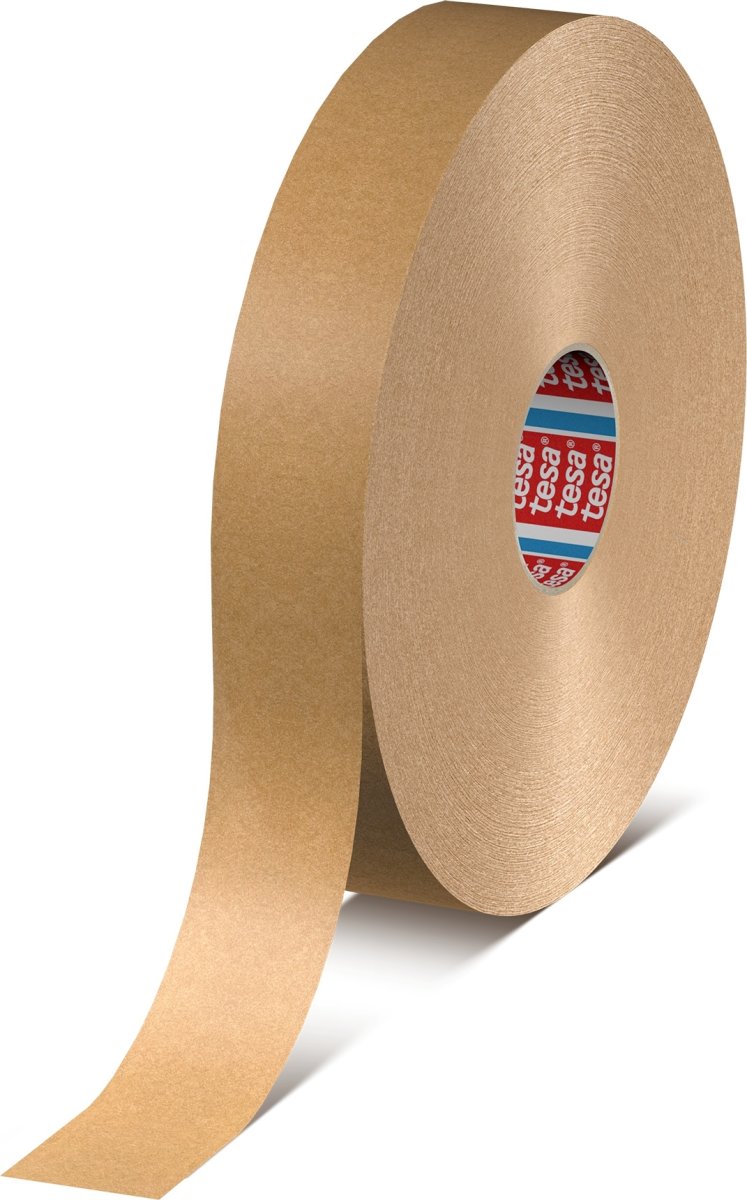 tesa Pakketape | Papir | 50mm x 500m | Brun
