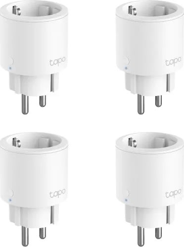 4-pak TP-Link Tapo energiforbrugsmåler, hvid