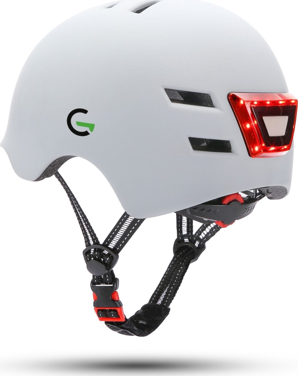 GoRunner Cykelhjelm, Str. S - 51-54 cm, hvid