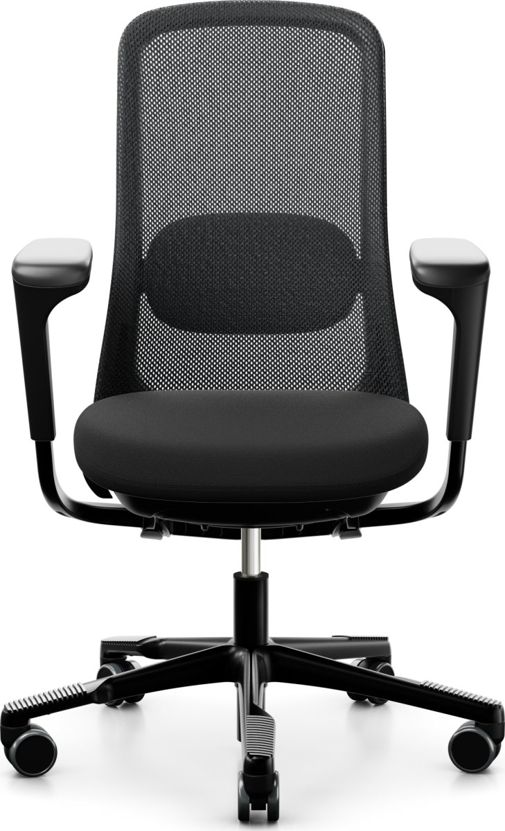 Håg Sofi 7500, netryg, sort, 200mm gas, m/armlæn