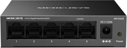 Mercusys 5-Port Gigabit Desktop Switch, sort