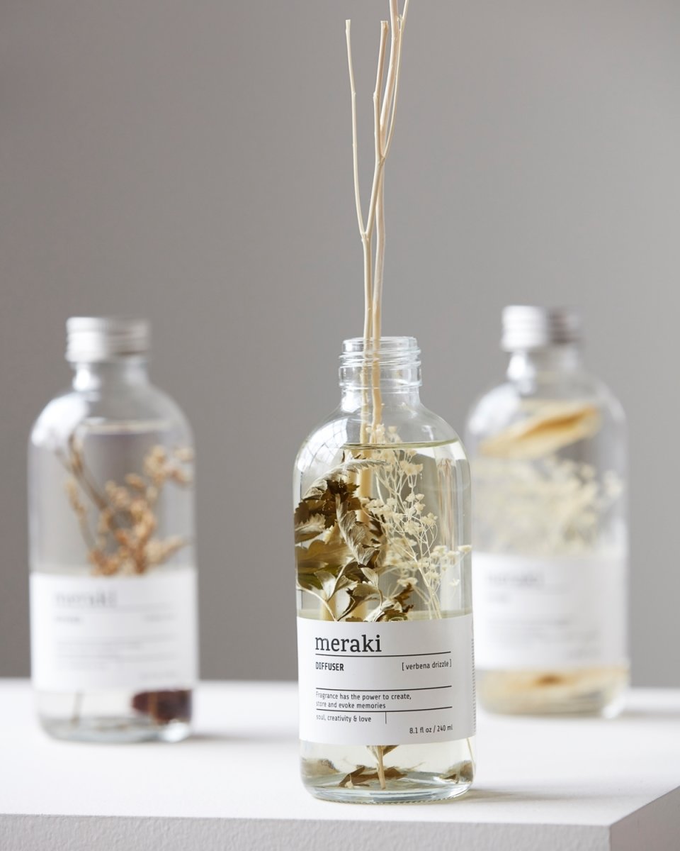 Meraki Duftfrisker m. pinde, Verbena drizzle