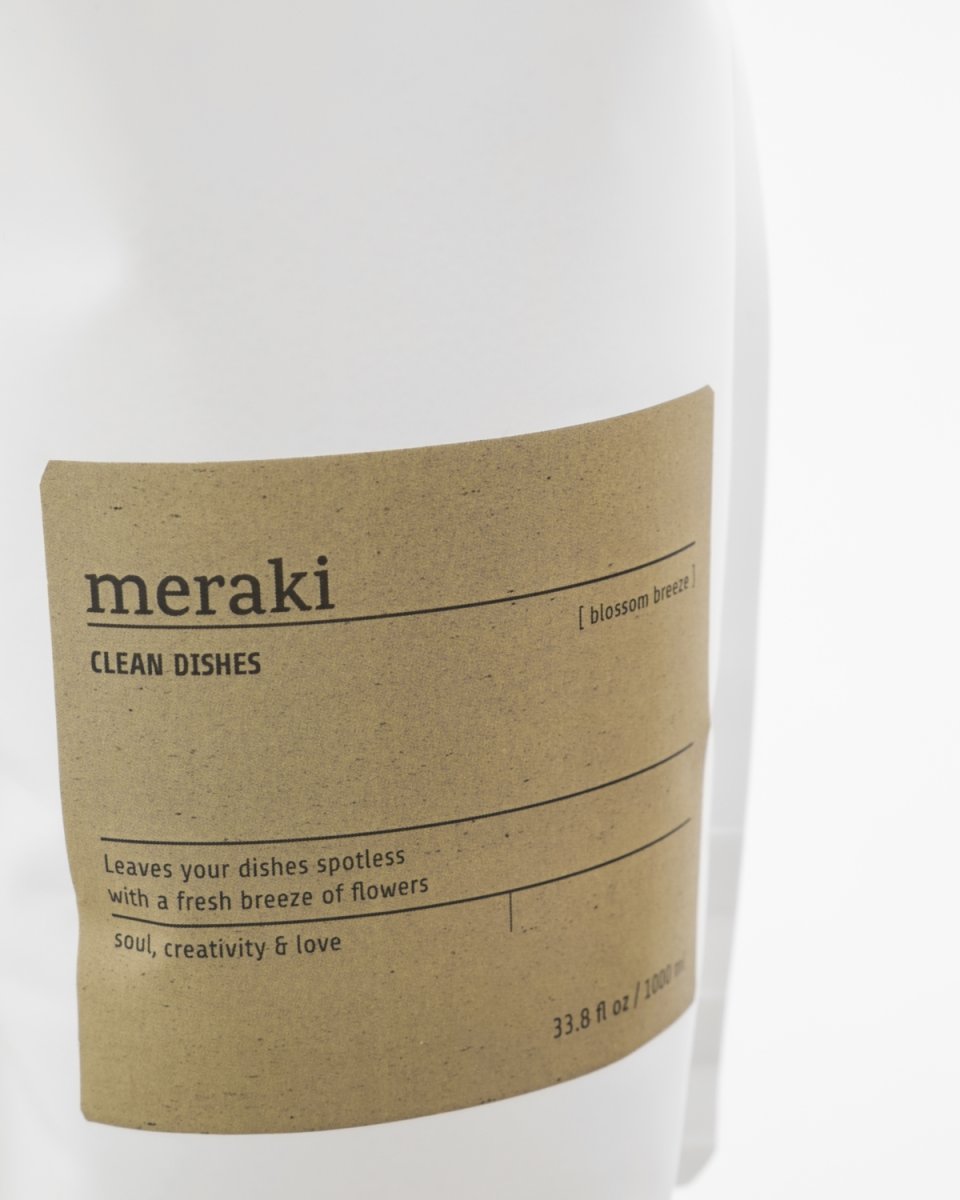 Meraki Opvaskemiddel Refill 1L, blossom breeze