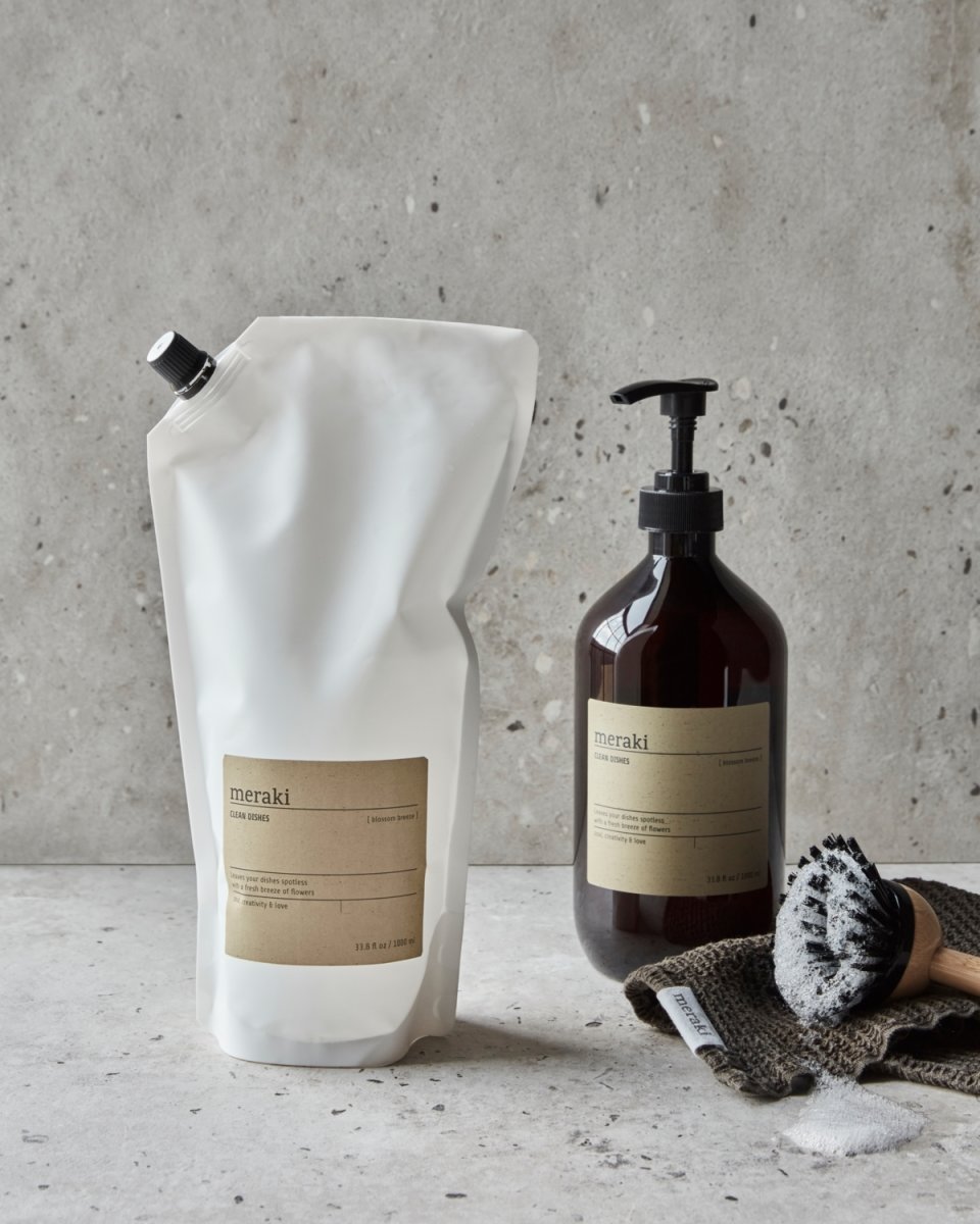 Meraki Opvaskemiddel Refill 1L, blossom breeze