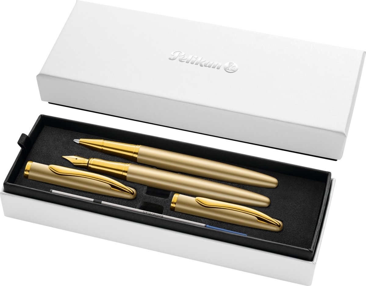 Pelikan Noble Elegance Sæt, Fyl/Rol, gold