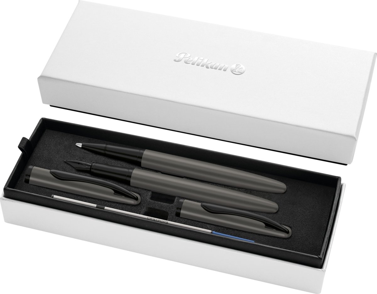 Pelikan Noble Elegance Sæt, Fyl/Rol, stone