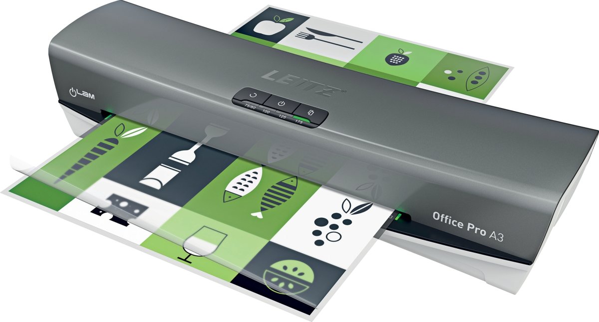 Leitz Lamineringsmaskine iLAM Office Pro A3, grå