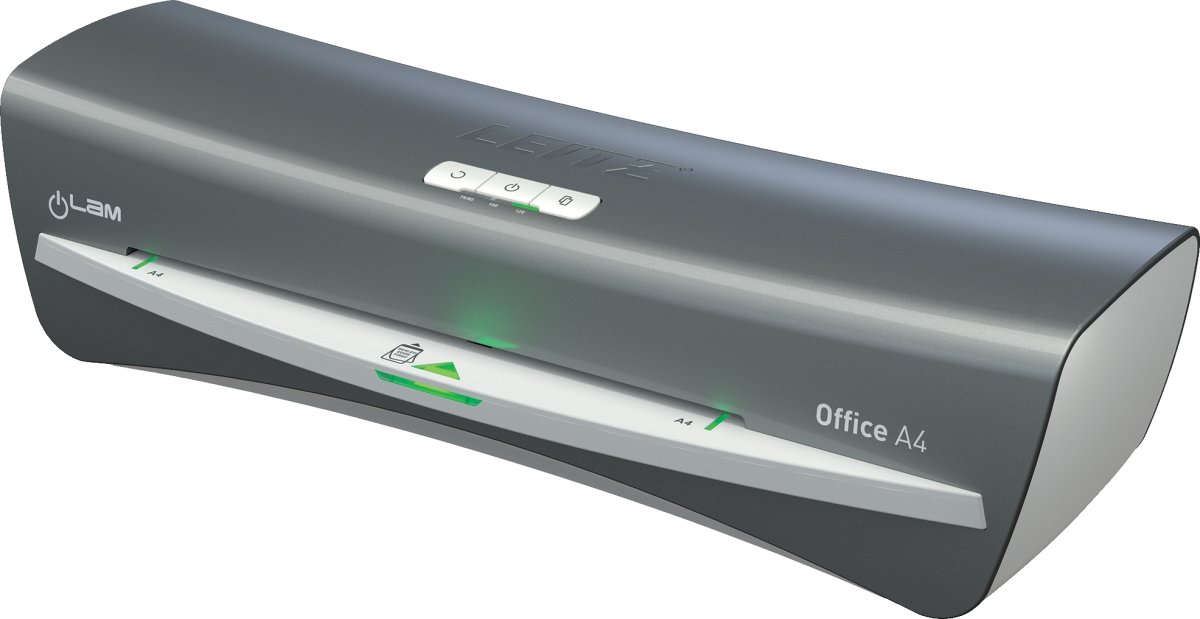 Leitz Lamineringsmaskine iLAM Office A4, hvid/grå