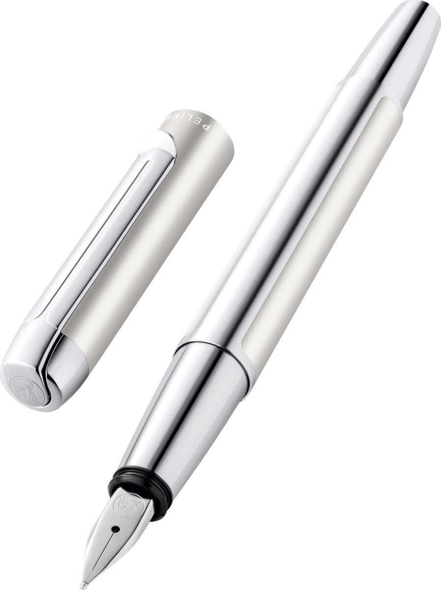 Pelikan Pura Fyldepen, F, silver