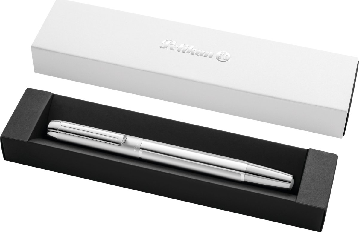 Pelikan Pura Fyldepen, F, silver
