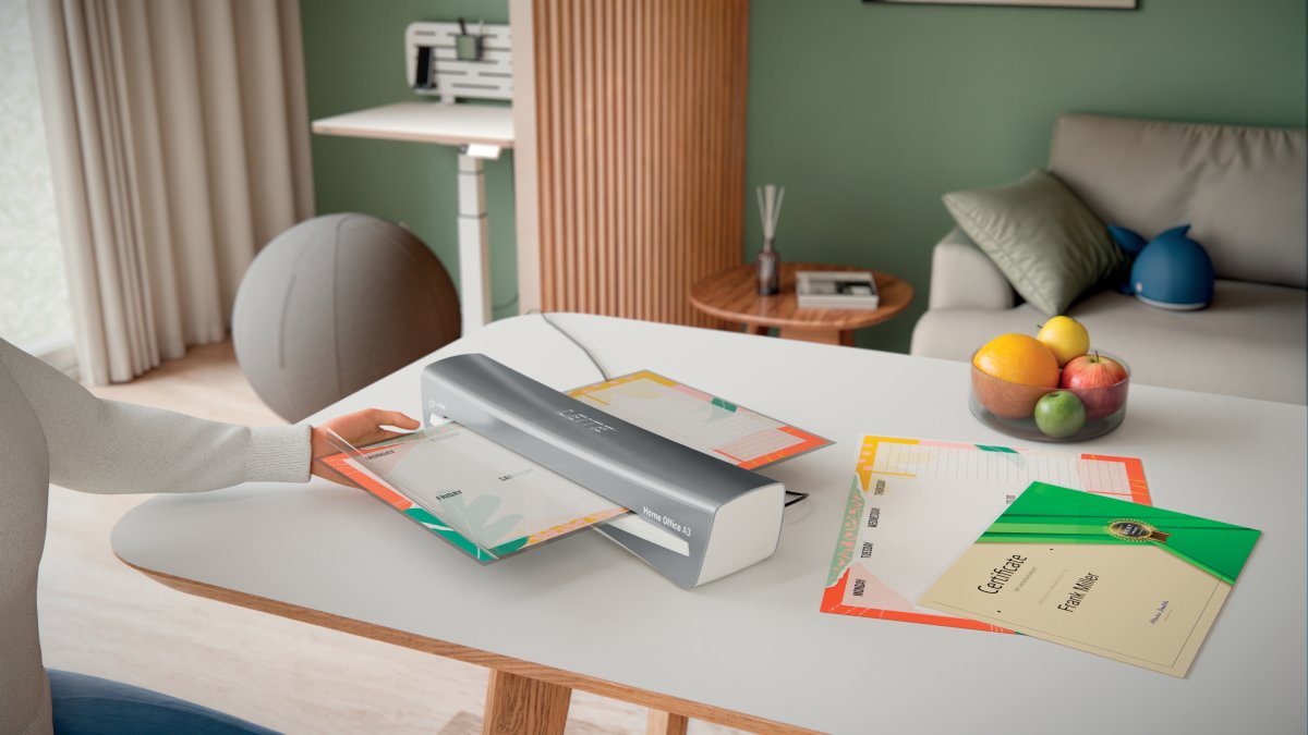 Leitz Lamineringsmaskine iLAM Home Office A3, sølv