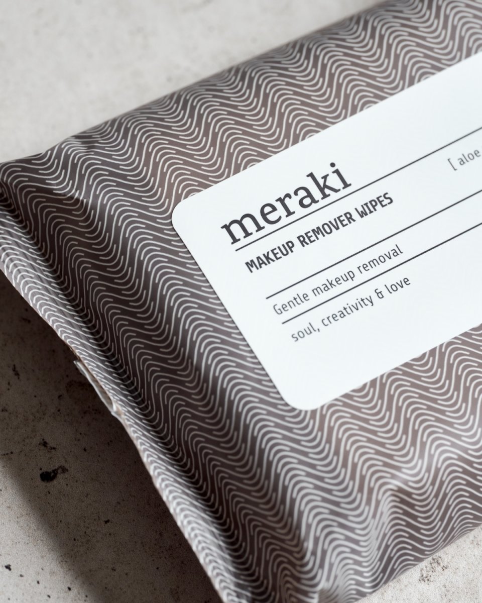 Meraki Makeupfjerner-servietter, Aloe vera