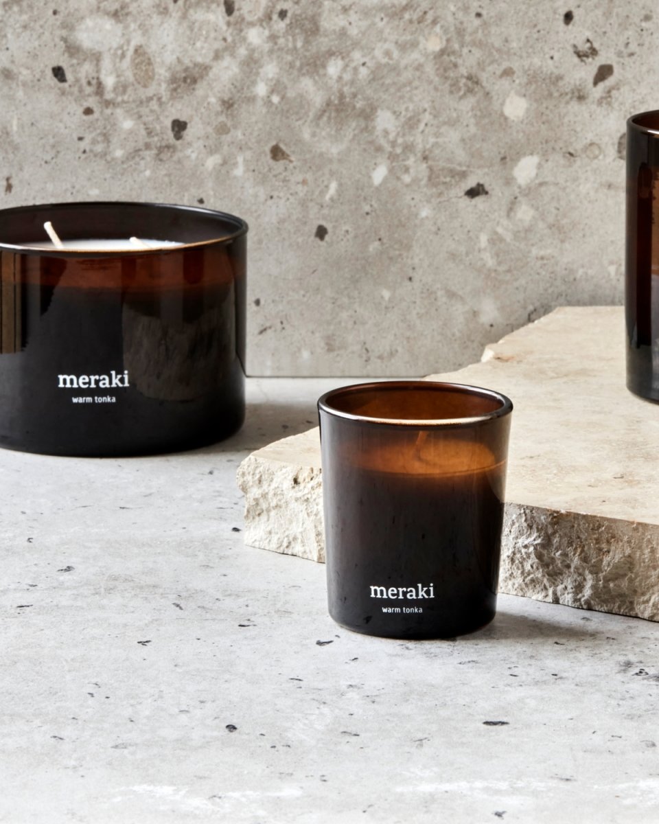 Meraki Duftlys, Warm tonka, 2stk