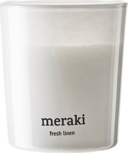 Meraki Duftlys, Fresh Linen, 2stk