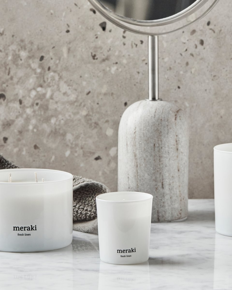 Meraki Duftlys, Fresh Linen, 2stk