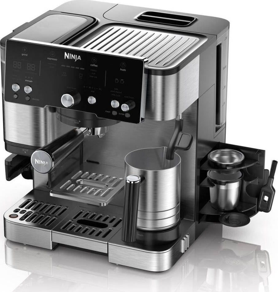 Ninja Luxe Cafe Essential espressomaskine, sølv
