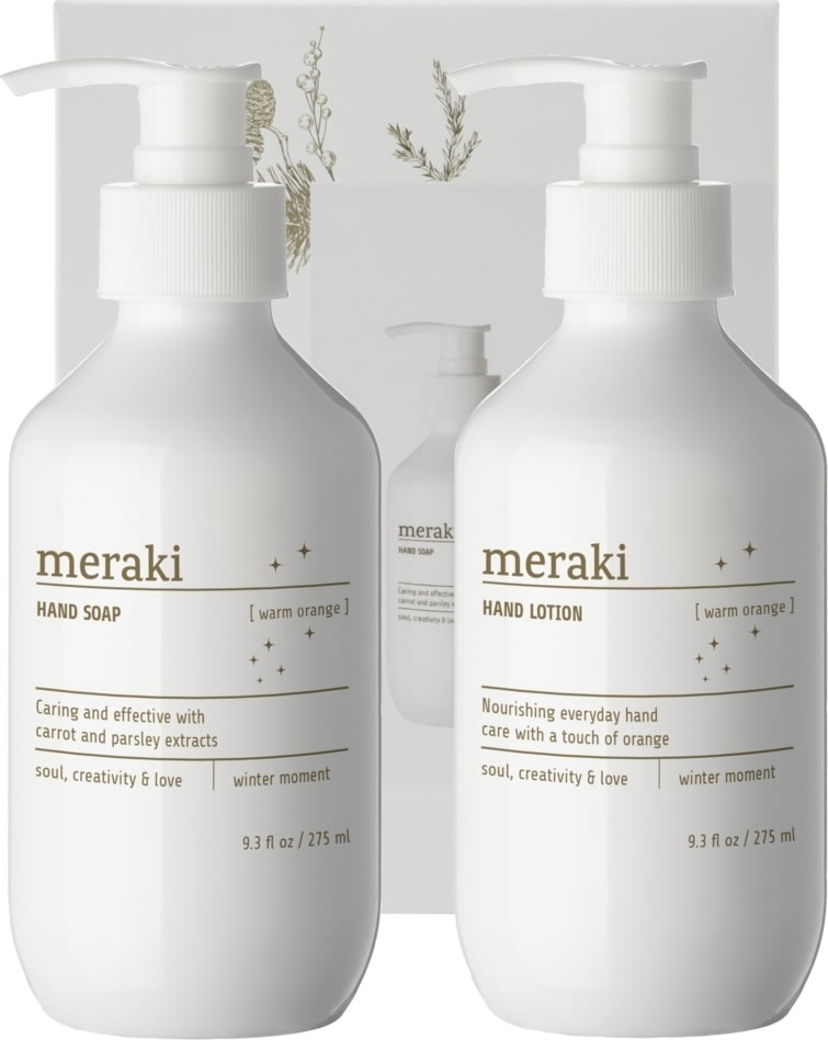 Meraki Gaveæske, Hånd sæbe & lotion, 275ml (2 stk)