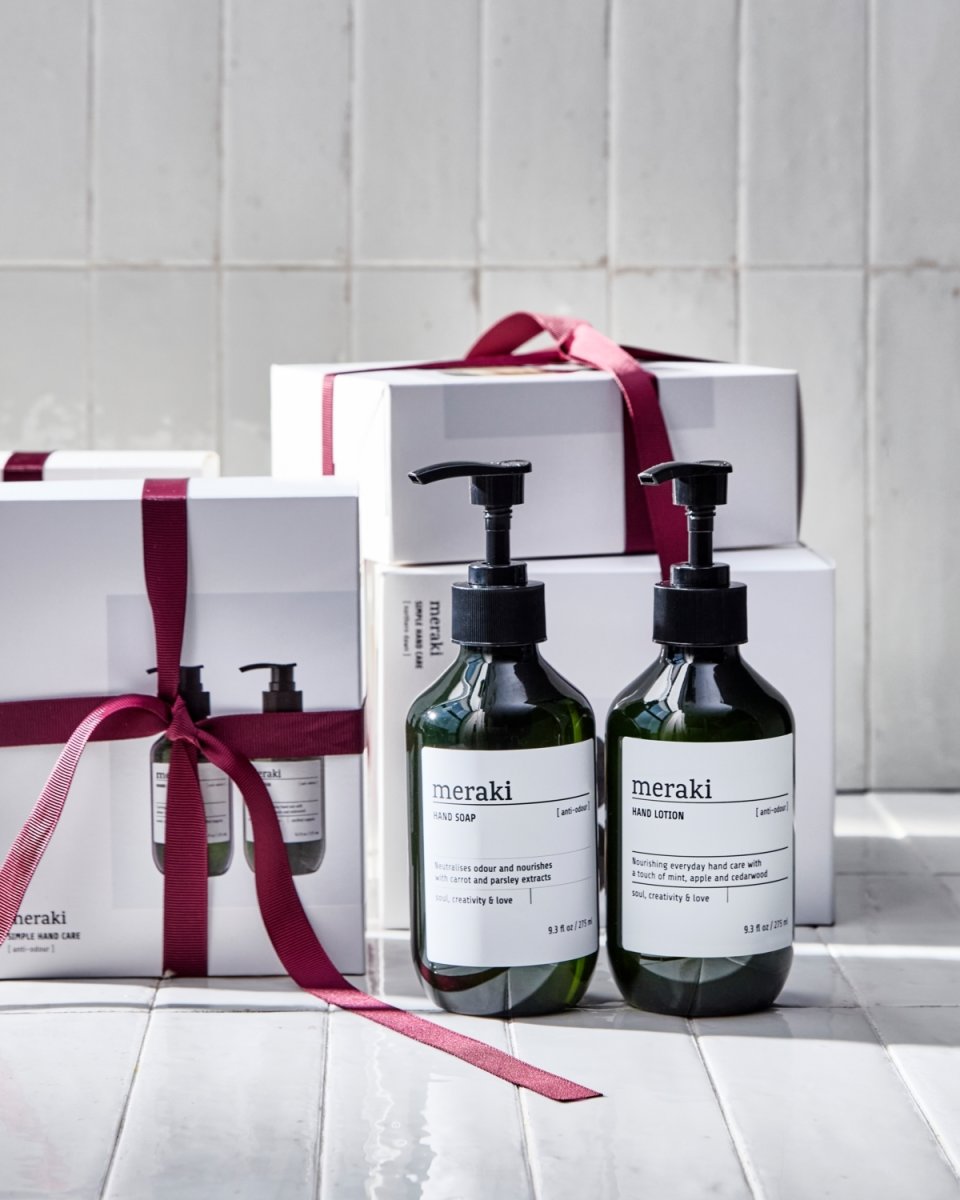 Meraki Gaveæske, Hånd sæbe & lotion, neutral 275ml