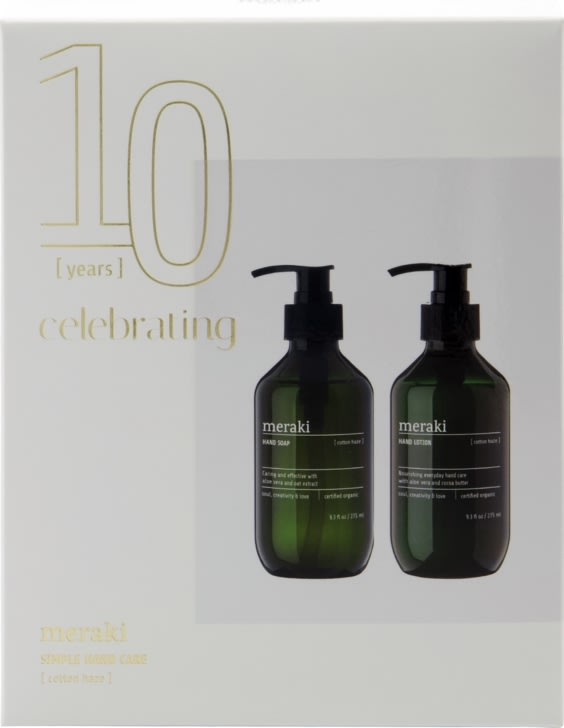 Meraki Gaveæske, hånd sæbe & lotion, cotton haze