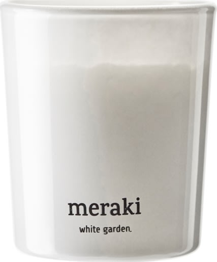 Meraki Duftlys, White garden, 2stk