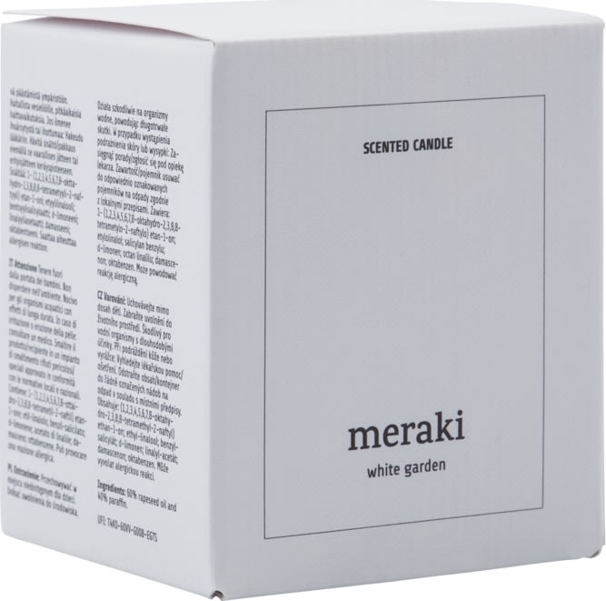Meraki Duftlys, White garden, stor